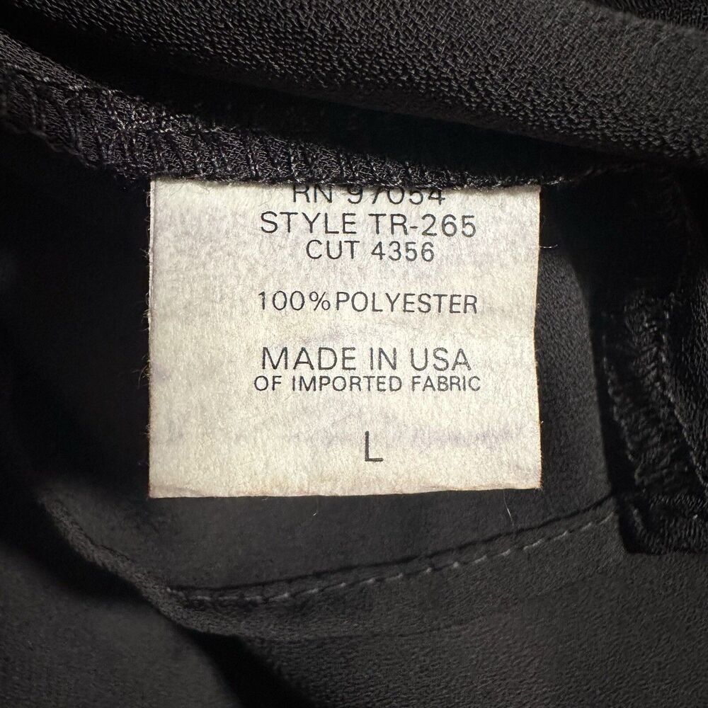 Three Eighty Two Dress Womens Large Black One Shoulder LBD Cocktail Minimalist - Picture 14 of 16